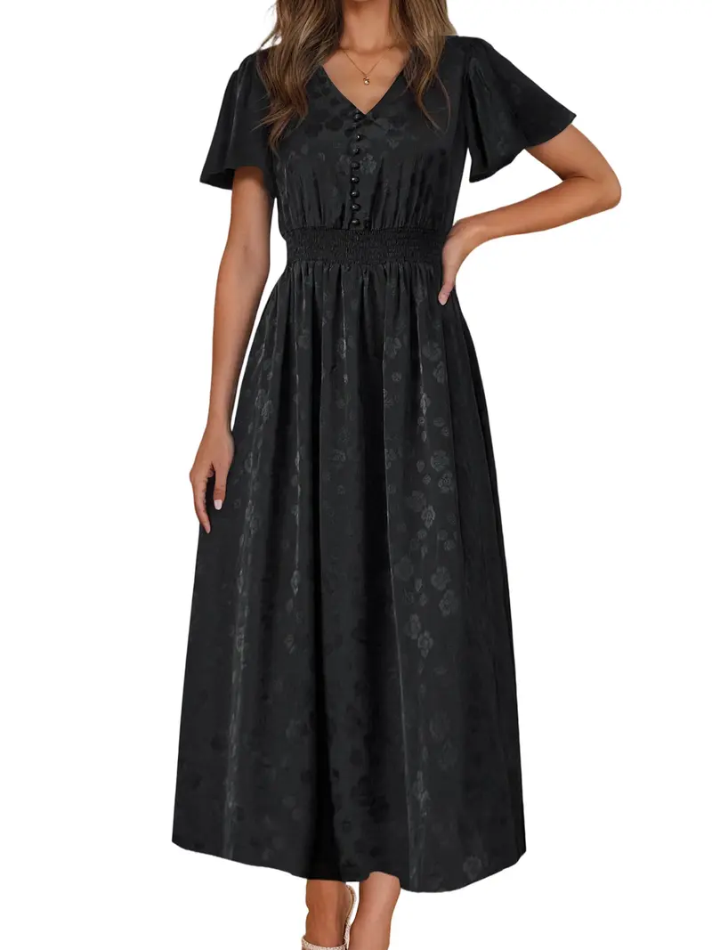 belted formal dress Women's Put Together Perfectly Blush Pink Belted Midi Dress | Size: L main image 1