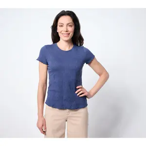 NIC+ZOE Lace Knit T-Shirt