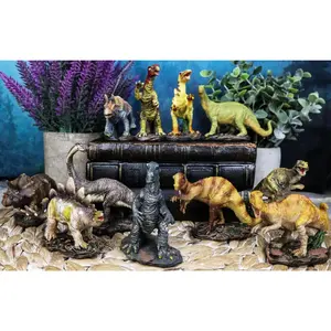 Land Before Time Educational Prehistoric Dinosaur 12 Miniature Figurines Decor