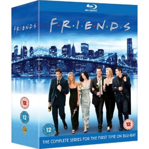 Friends Complete Series DVD Box Set - 32-Disc Set, Seasons 1-10, Classic Episodes, Comedy Sitcom, Friendships, Brand New & Factory Sealed, TV-14 Rated, Bonus Content for 90s TV Fans