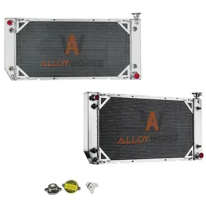AlloyWorks 4 Row Radiator For 1994-1999 Chevy GMC C/K 1500 2500 3500 5.7-7.4L V8 41"W x 20 4/7"H