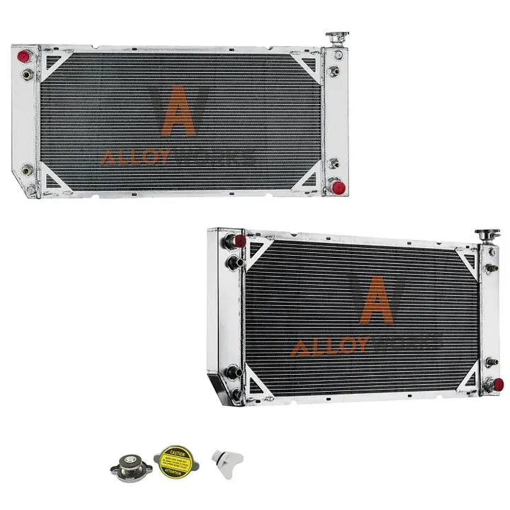 AlloyWorks 4 Row Radiator For 1994-1999 Chevy GMC C/K 1500 2500 3500 5.7-7.4L V8 41"W x 20 4/7"H