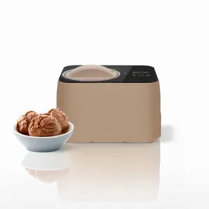 Whynter 0.8 Qt Ice Cream Maker, Taupe Latte | ICM-080-TL