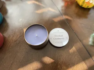 Frosted Cranberry (Cranberry Scented Candle)