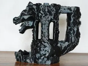 3D Printed Dice Tower Cup Holder for Dice Lovers - Versatile Design Holds Dice & Drink Cans - Easy to Use for Game Enthusiasts