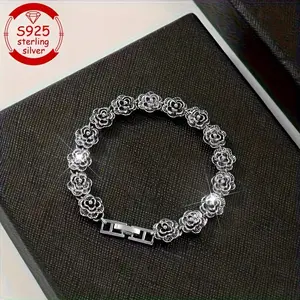 Ladies' Rose Bracelet - Perfect for Birthdays, Valentine's Day, Teachers' Day, Christmas, New Year's Day Gifts, Daily Wear, Vacations, Parties & Weddings. Minimalist & Elegant Jewelry for Women