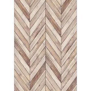 Eco-Friendly Peel and Stick Herringbone Wallpaper Sheets 11"x16" - 12 Sheets for Living Room, Bedroom, Kitchen, Hallway, Office