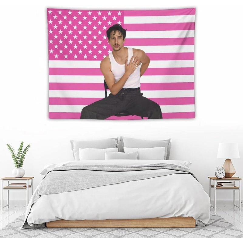 Tapestry Milo Star Manheim Funny Flag Tapestry Poster Wall Hanging Art Suitable for Room Bedroom Living Room Dormitory Wall Outdoor Garden Decoration Aesthetic Merch30 x40
