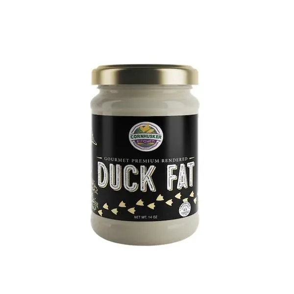 Cornhusker Kitchen Gourmet Premium Rendered Duck Fat 14 oz