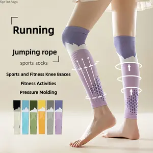 Professional Compression Leggings Socks for Women, High-Performance Calf Support for Fitness, Running, Hiking, Yoga, Dance, and Exercise, Muscle Recovery and Energy-Boosting Sports Socks