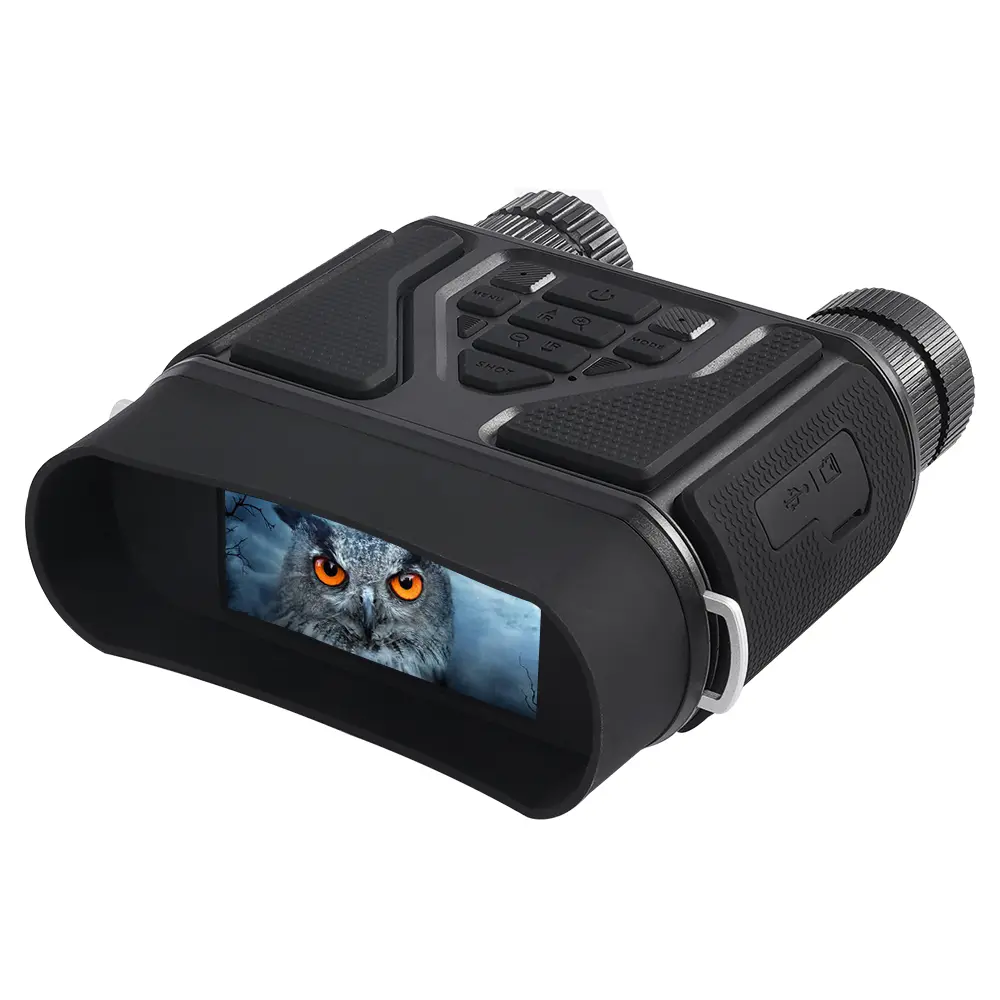 Night Vision Goggles, 4K Night Vision Binoculars for Adults, 3'' HD Screen & 16X Digital Zoom External Flashlight, 2000FT Viewing Range for Outdoor Camping, Gifts for Men Him Husband Dad