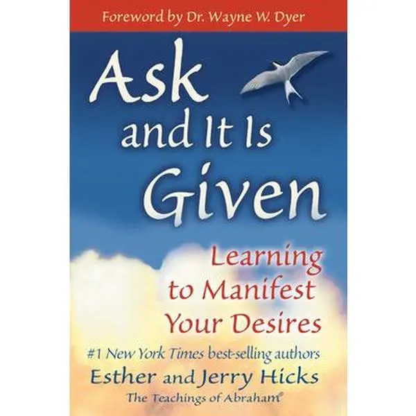 Ask and It Is Given: Esther Hicks & Jerry Hicks' Original Teachings English Soft Cover Book, 22 Proven Law of Attraction Processes for Self-Improvement Enthusiasts to Boost Desire Manifestation