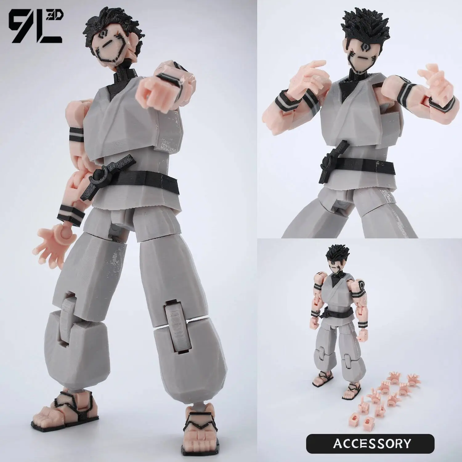 9L3D Printed Anime Jujutsu Kaisen Sukuna Yuji Yuta Satoru Gojo Lucky Dummy 13 Movable Shapeshift Action Figures Mannequin Toys 9L3D Printed Anime Jujutsu Kaisen Sukuna Yuji Yuta Satoru Gojo Lucky Dummy 13 Movable Shapeshift Action Figures Mannequin Toys