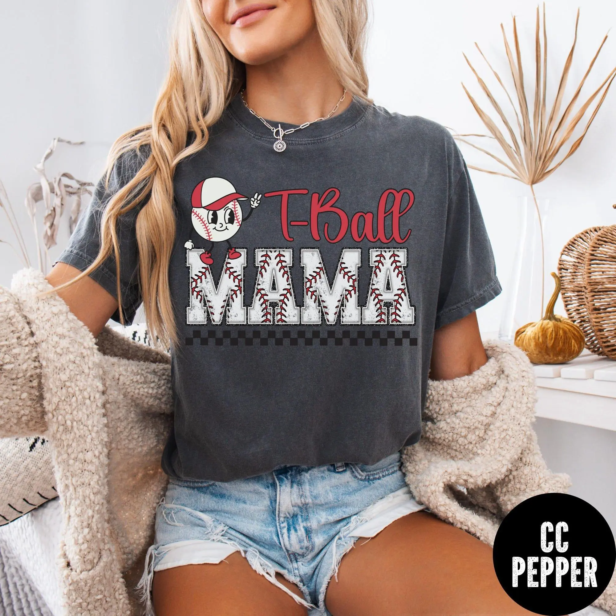 [SALE OFF 50%] Comfort Colors T-Ball Mama Shirt, T-ball Mom T-Shirt, Mother's Day Gift, T-ball Mom Tee, Baseball Gift, Baseball Mom, Sports Mama Shirts