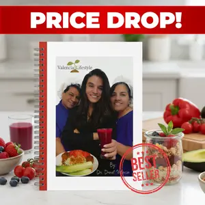 Dr. Valencia Diet Book (English & Spanish) – Dr. Daniel Valencia Bilingual Edition – Valencia Lifestyle Meal Planner for Healthy Eating & Balanced Living – Perfect Wellness Gift | Libro de Dieta Valencia – Guía de Alimentación Saludable y Vida Equilibrada