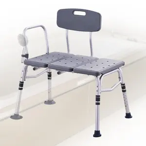 SummerWinsVEVOR Tub Transfer Bench for Bathtub, Adjustable Shower Seats for Adults, Lightweight Shower Bench for Elderly and Disabled, Non-Slip Bath Seats with Armrest and Reversible Backrest, 400lbs Capacitydealsforyoudays