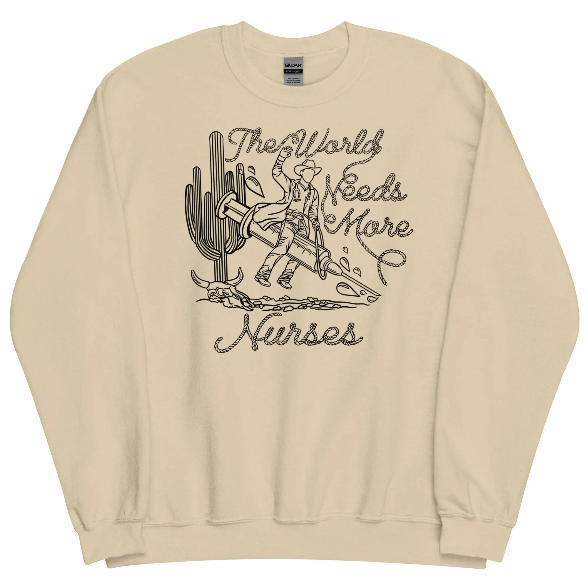 TWNM- Nurses Unisex Crewneck Light Colors