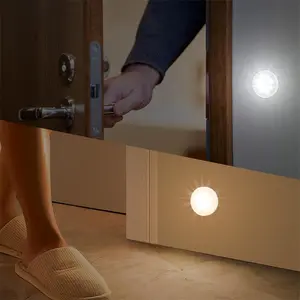 Motion Sensor Night Light, Wireless Wall Mounted Light Suitable for Kitchen Cabinet, USB Rechargeable LED Night Light, Closet, Stairway, Home Decor Light