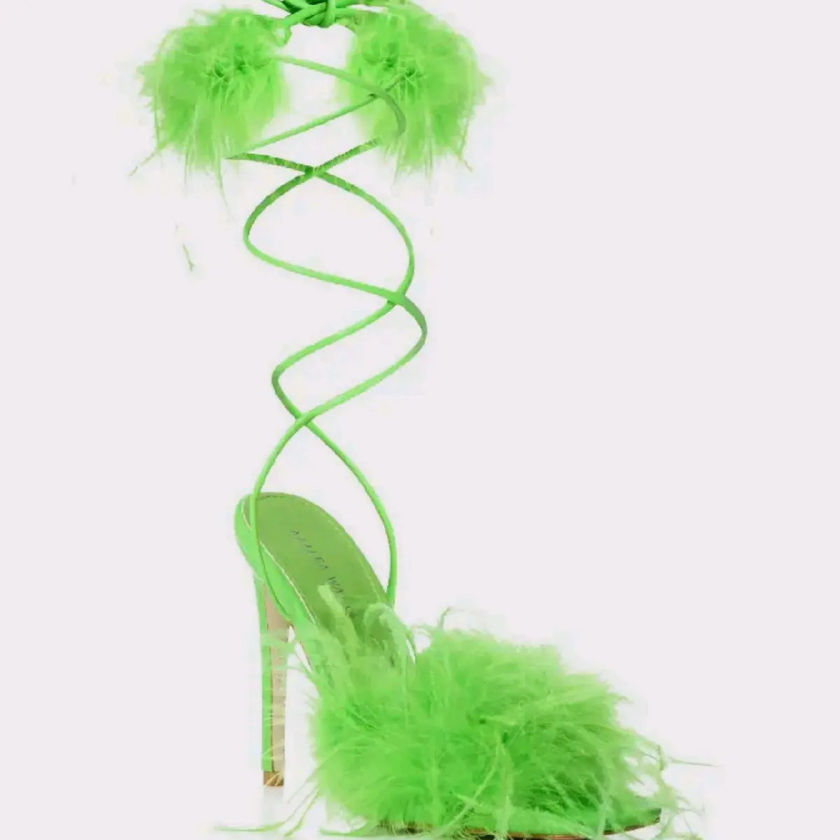 Slime me out (feathered heel)
