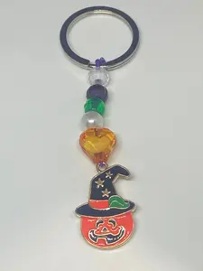 Pumpkin Keychain