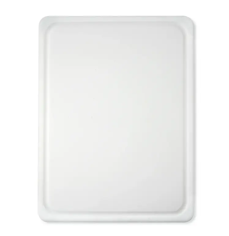 15"X20" Non-Slip Poly Cutting Board, White Color