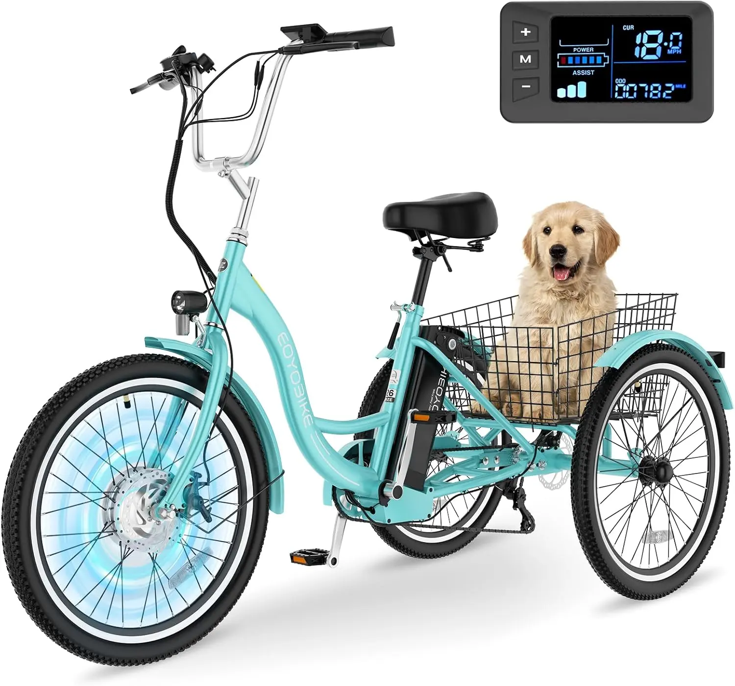 EOYOBIKE MC 350 Electric Tricycle Trike for Adults 350W 36V Removable Battery 24 Inches 7 Speeds 3 Wheels Electric Bikes Bicycle for Adults, Three Wheel Electric Cruiser Tricycle - TikTok Shop EOYOBIKE MC 350 Electric Tricycle Trike for Adults 350W 36V Removable Battery 24 Inches 7 Speeds 3 Wheels Electric Bikes Bicycle for Adults, Three Wheel Electric Cruiser Tricycle - TikTok Shop