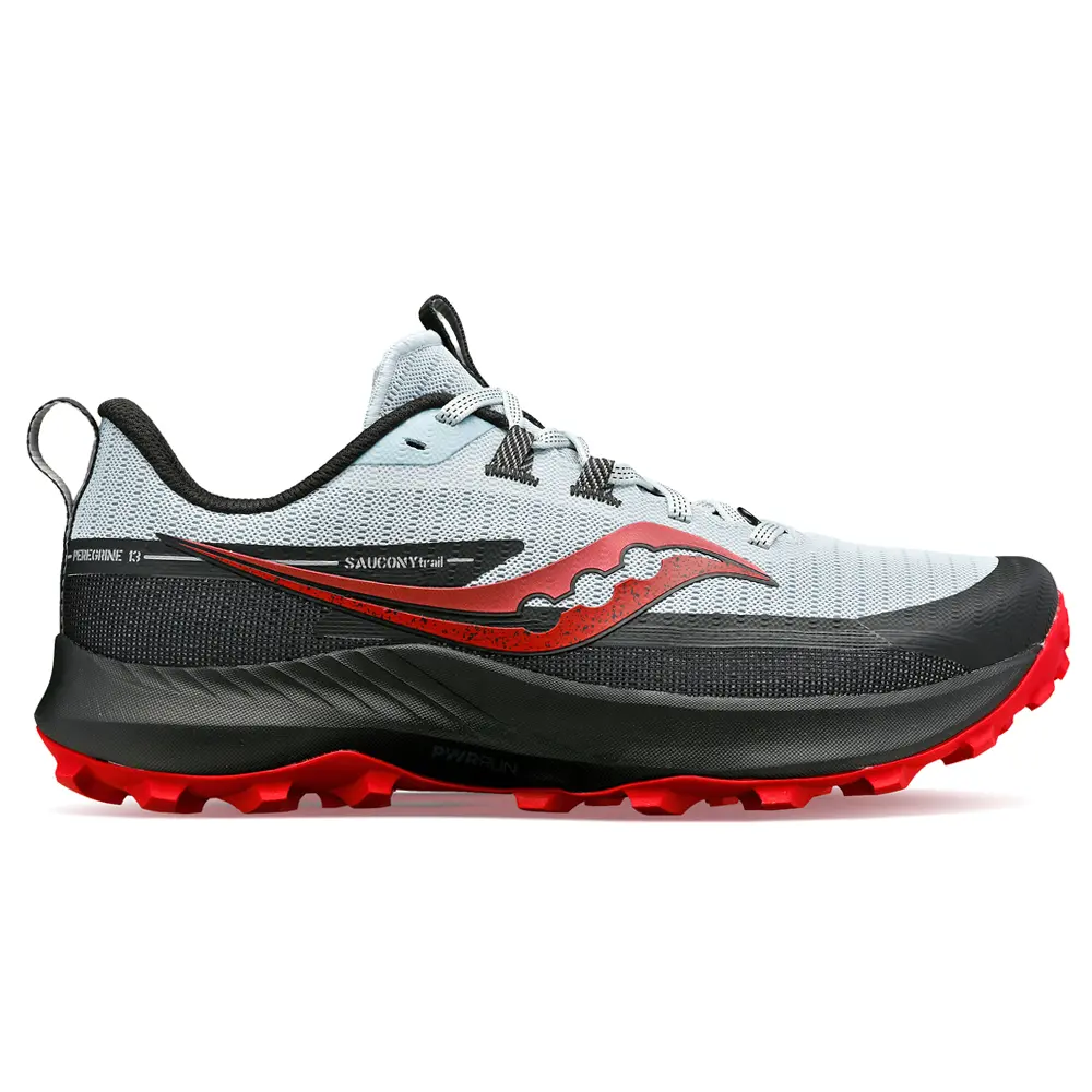 Saucony Mens Peregrine 13 Trail Running Sneakers Shoes - Blue