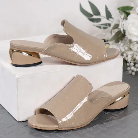 Women's Bohemian Style Fashion Sandals, Flat Rubber Sandals, Beach Vacation Wooden Slippers, Outdoor Cool Women's Shoes, Ladies Summer Footwear