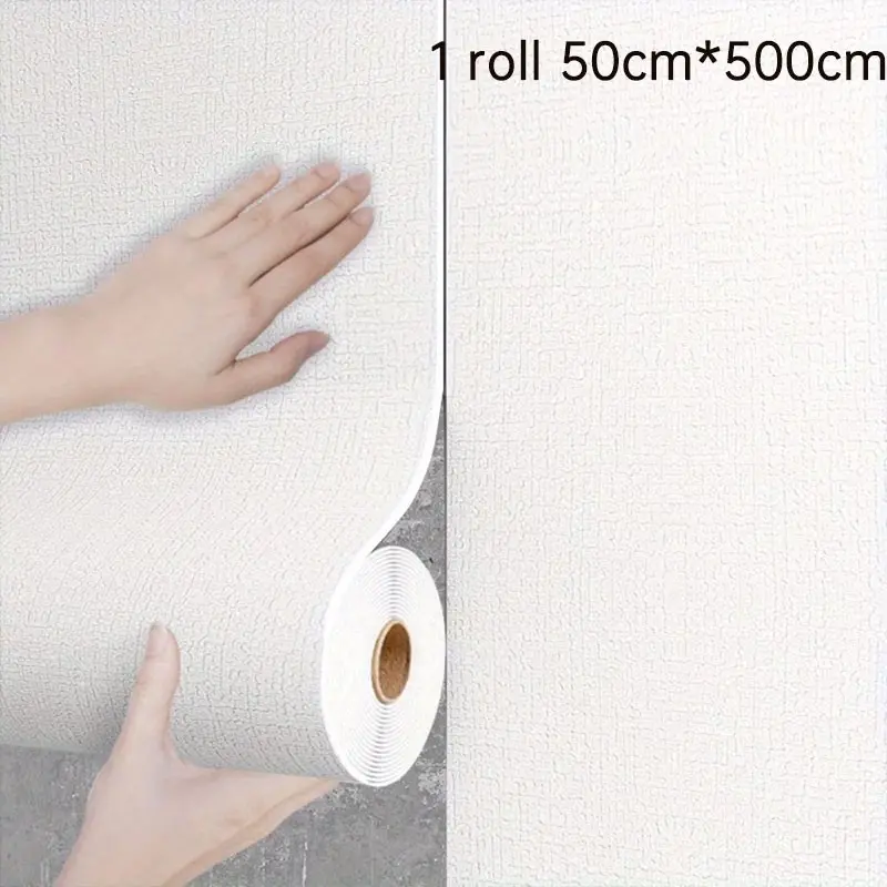 Self-Adhesive Soundproofing Film, 500cm X 50cm, for Walls and Ceilings, Easy Installation, Thickened, Insulating, Peel-And-Stick Wallpaper