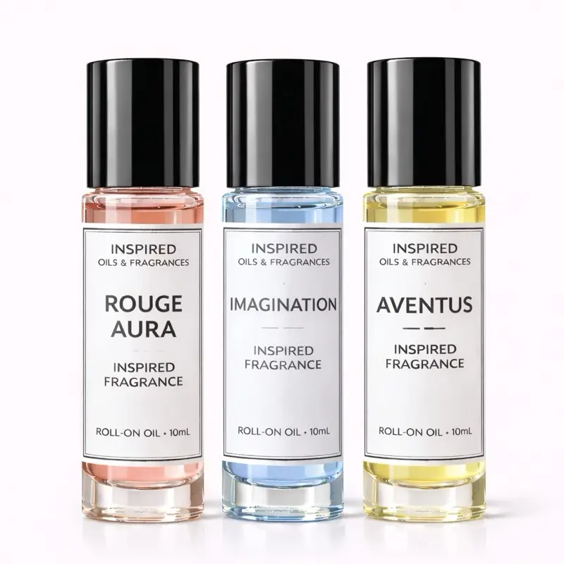 Viral Scent Trio 3x Oil Rollers Bundle Long Lasting Luxury Scents 10mL Bottles for On-The-Go Travel-Friendly Application Only $20 Deal