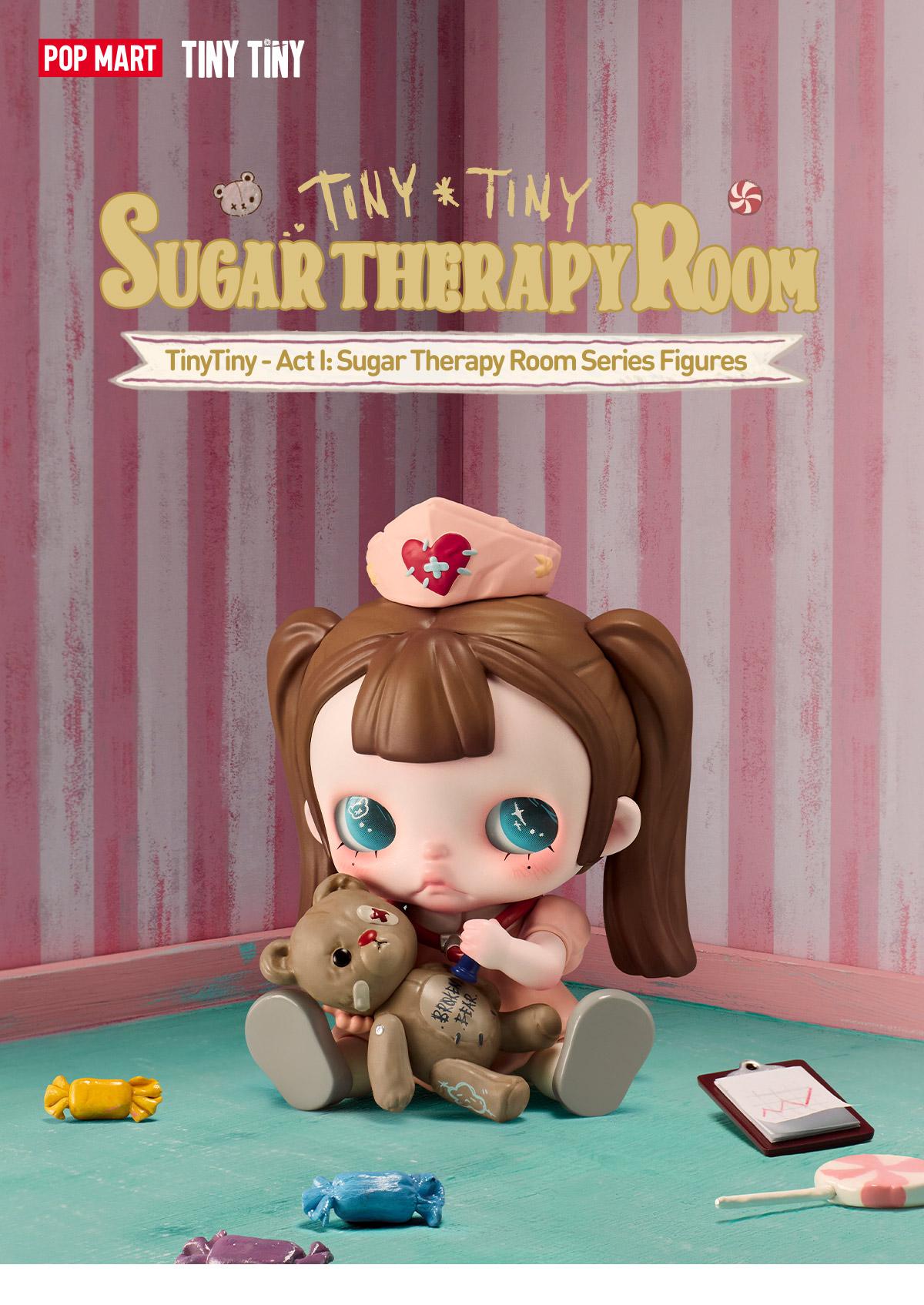 【NEW】POP MART TinyTiny - ACT I: Sugar Therapy Room Series Figures Blind Box Fun Toy