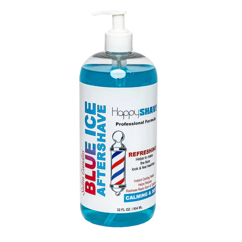 Happy Shave Blue Ice Aftershave