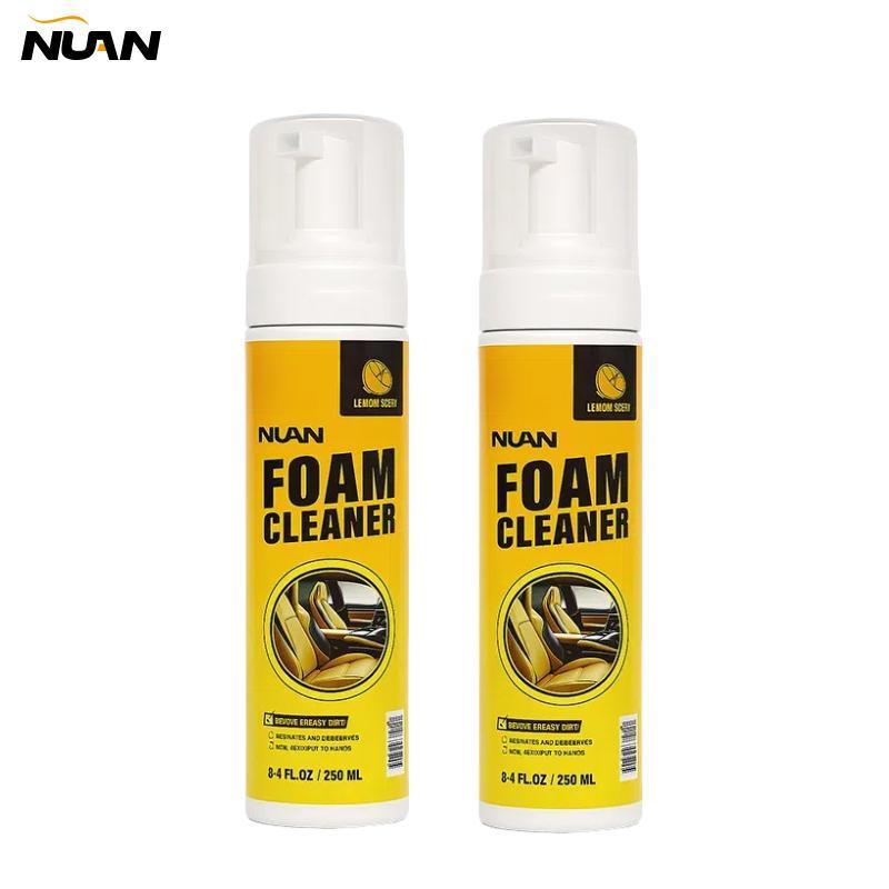 【Festive Offer】NUAN-New Year Hot Stock-Up! Powerful Cleaning & Maintenance Foam for Car Interiors, Fully Compatible with All Materials, One-Step Stain Removal & Protection!