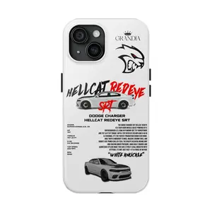 Hellcat Redeye Tough Phone Cases | Durable Car Lover Gift, Automotive Accessories, Unique Phone Case for Collectors, SRT Merchandise