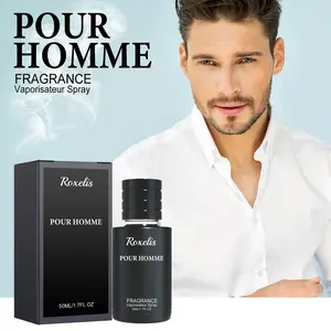 Men's Pheromone Eau de Toilette—a romantic fragrance for men that offers a natural, fresh, and long-lasting scent to exude charm. Suitable for special occasions and daily dates; an elegant fragrance in a portable 1.7 oz bottle.