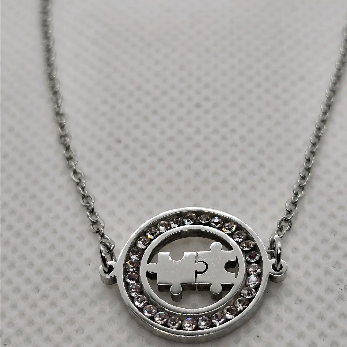 Puzzle piece stainless steel Bracelet