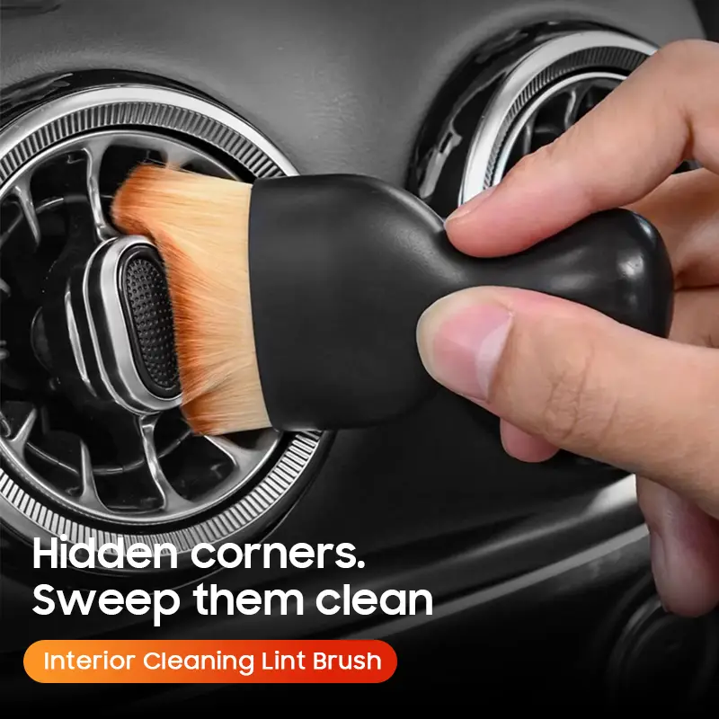 Car Interior Cleaning Brush ，Dashboard air outlet Gap Dust Soft bristles scratch-free cleaning brush，Multi-purpose Interior Dusting Tools