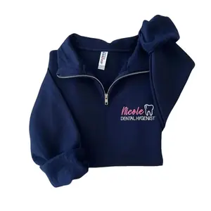 Embroidered Dental Zip Up, Dental Assistant Zip up, Custom Dentist office, Dental Hygienist Sweatshirt, Grad Gift for Dentist assistant_25