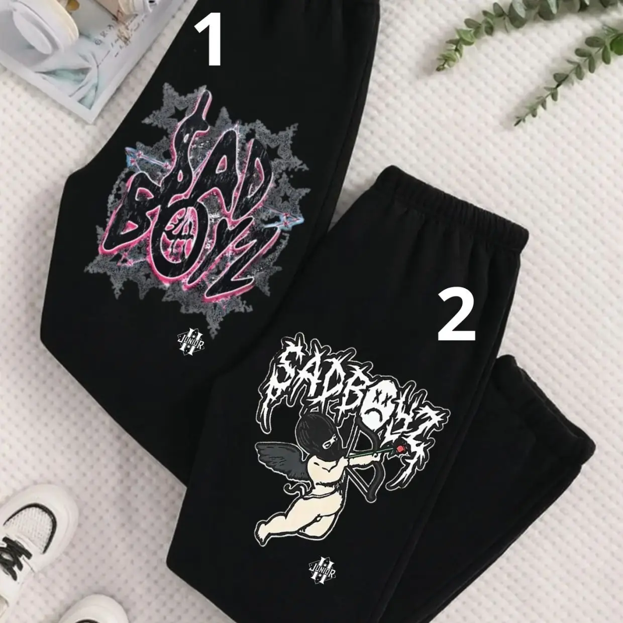 Trending Junior Sad Boyz Unisex Sweats, Sad Boyz 4 Life Baggy Sweatpants, Juni0r H Mexico Pants, Hip Hop Clothing, Music Gift For Fans, USA Made A