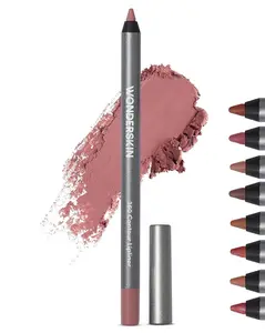 (1pcs) Wonderskin Lipliner Pencil - 360 Contour Lipliner, Long Lasting, Sharpenable, Waterproof and Transfer-Proof Brown Lip Liner Pencil (Saddle)