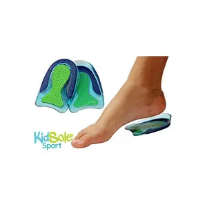 KidSole - All Purpose Heel Cups - Heel Pain Relief for Active Kids (2 Pairs)