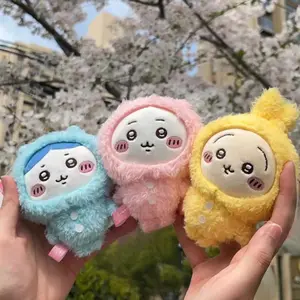 2026 new Chiikawa Anime 10cm Plush Doll Kawaii Usachi Keychain Hachiware Stuffed Pendent Cute Backpack Ornament Toy Gift
