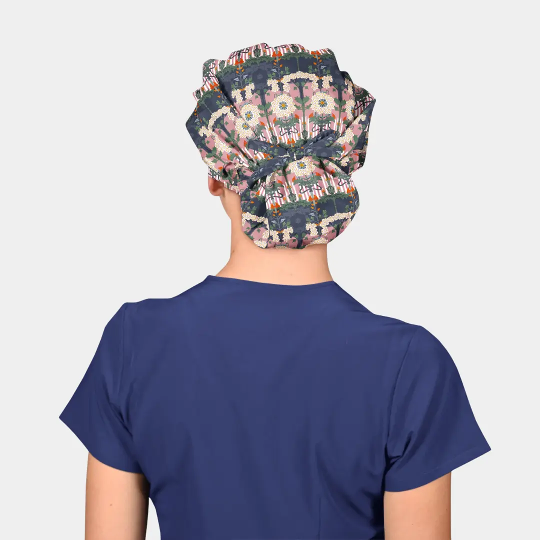 Ever After Poppy Bouffant Surgical Scrub Hat