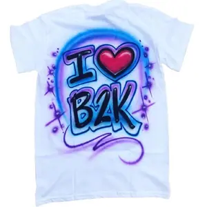 Airbrush Concert Shirts Vibrant S Included Cotton Fit