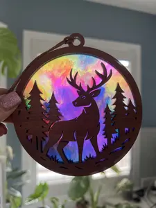 Deer Suncatcher for Sunny Window Deer Suncatcher for Sunny Window