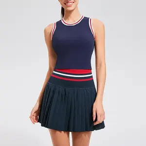 Two Piece Tennis Skirt Set for Women High Waisted Pleated Athletic Golf Skirt Sets Women 2 Piece Outfits with Pockets SummerWins  DealsForYouDays