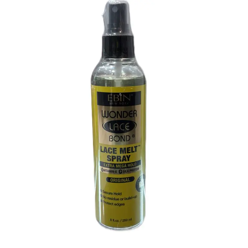 EBIN Wonder Lace Bond Lace Extreme Firm Hold Melt Spray 8oz - Original, Active, or Supreme