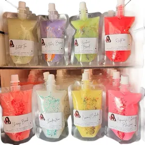 Squeeze Wax Melts 4oz - Soy Squeezed Fragrance -  24 Months Shelf Life - Decorative Gift Candles - Ornaments Pack Scent Scented Freshener Aroma