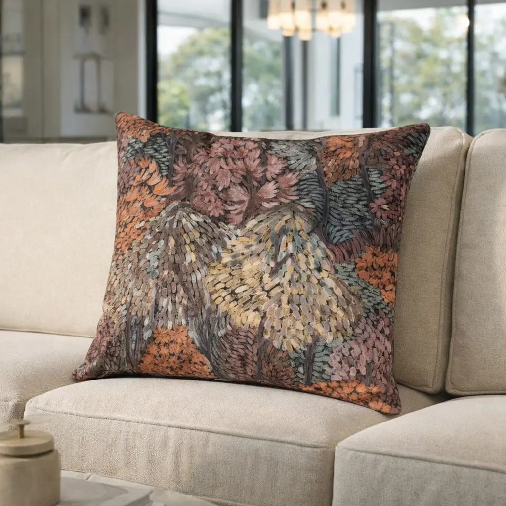 Calabria Twilight Velvet Pillow