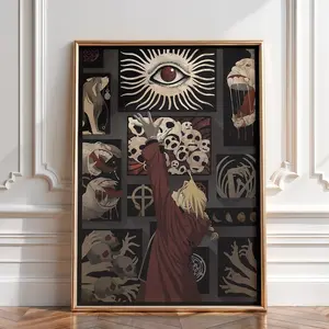 Edward Elric Art Print, Fullmetal Alchemist Anime Poster, FMA Manga Room Decor